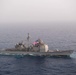 The John C. Stennis Carrier Strike Group and Abraham Lincoln Strike group conduct operations at sea