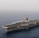 The John C. Stennis Carrier Strike Group and Abraham Lincoln Strike group conduct operations at sea