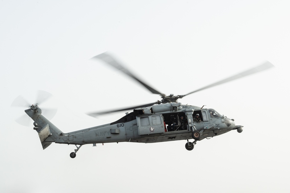 The John C. Stennis Carrier Strike Group and Abraham Lincoln Strike group conduct operations at sea The John C. Stennis Carrier Strike Group and Abraham Lincoln Strike group conduct operations at sea