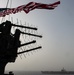 The John C. Stennis Carrier Strike Group and Abraham Lincoln Strike group conduct operations at sea