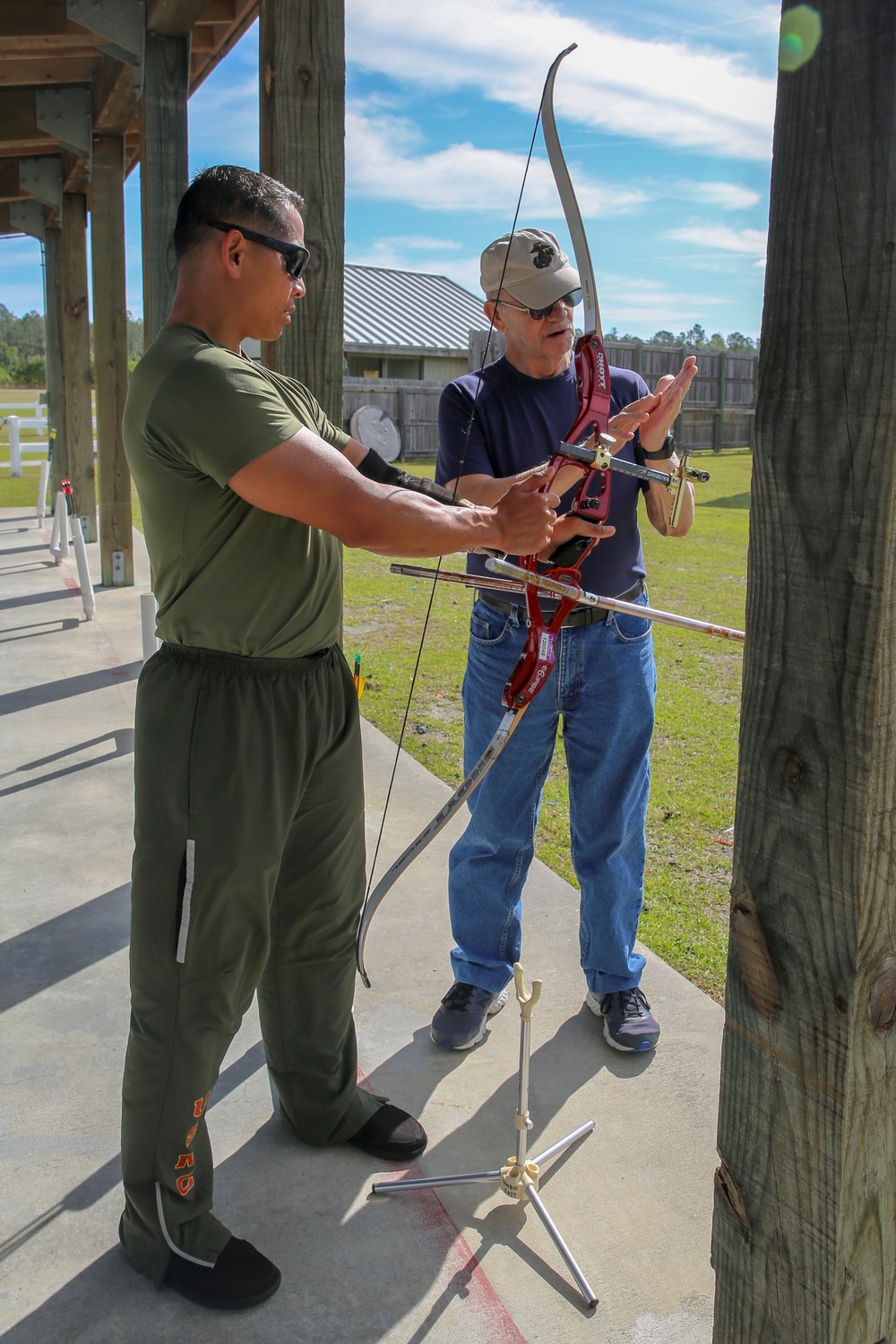 Wounded Warrior Battalion Archery Tournament