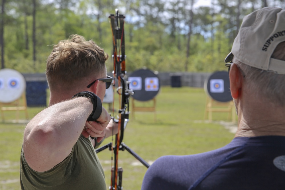 Wounded Warrior Battalion Archery Tournament