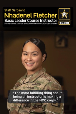 Army, Fort Bragg NCO instructor spotlight: SSG Nhadenel Fletcher