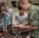 GW Sailors Participate In Local Elementary School Career Day