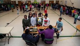 GW Sailors Participate In Local Elementary School Career Day