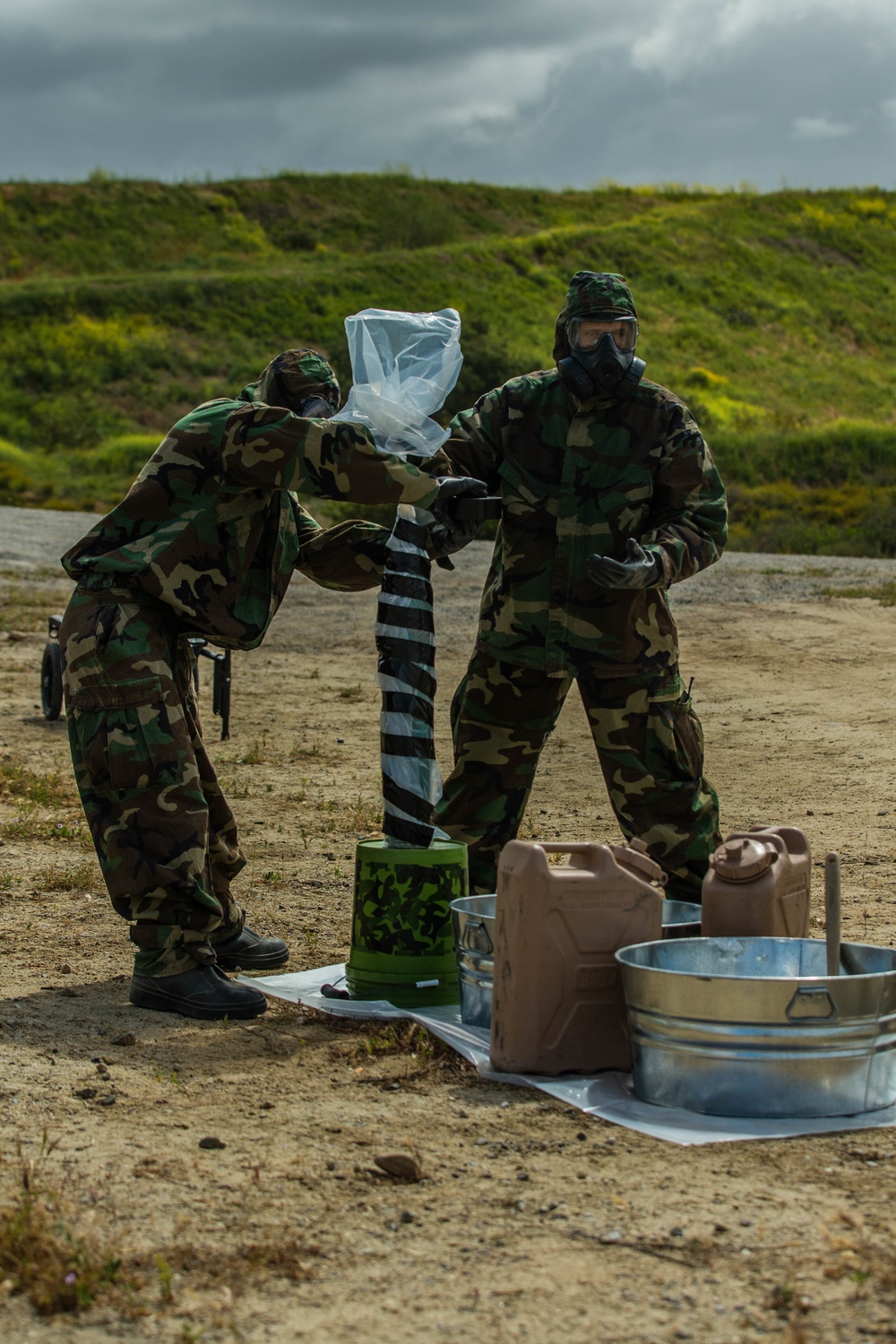 1st Explosive Ordnance Disposal Company and Chemical, Biological, Radiological, Nuclear Field Exercise