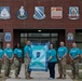 Commando leaders wear teal for Denim Day observance