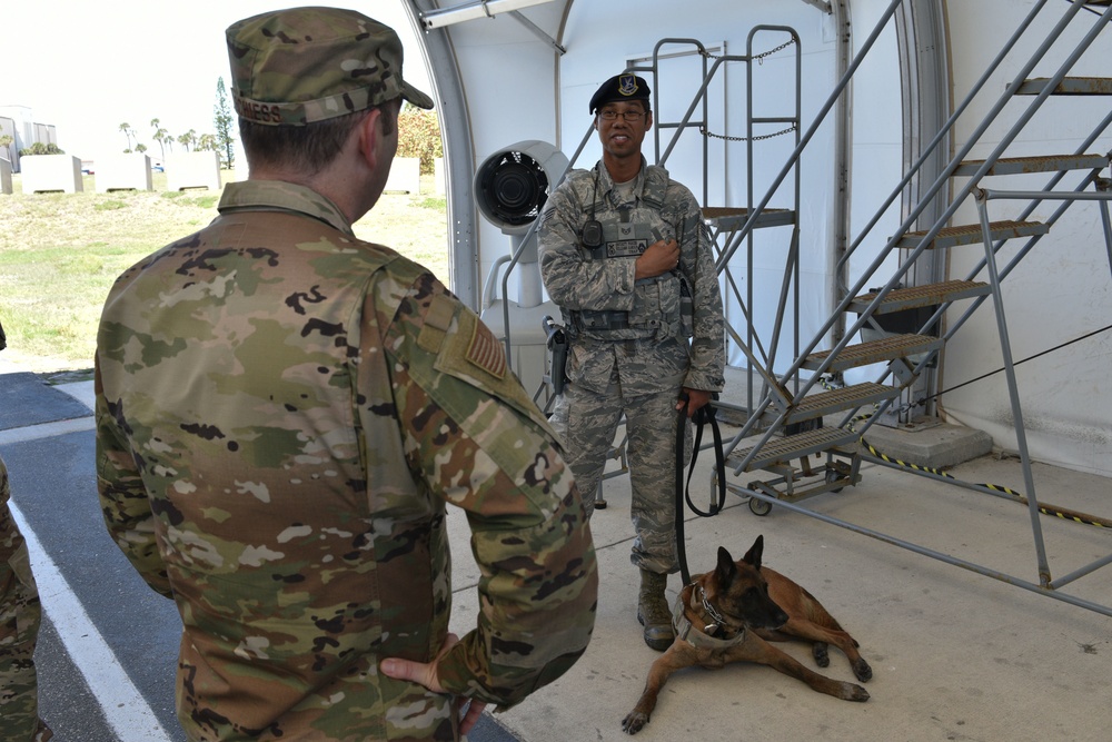 New Year, New Security Forces; 45 SW Commander Meets with Defenders