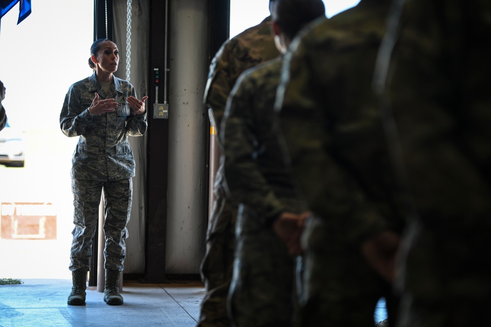 Finance, contracting Airmen test deployment readiness