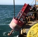 Coast Guard Cutter Aspen crew reestablishes a buoy off the coast of Humboldt Bay