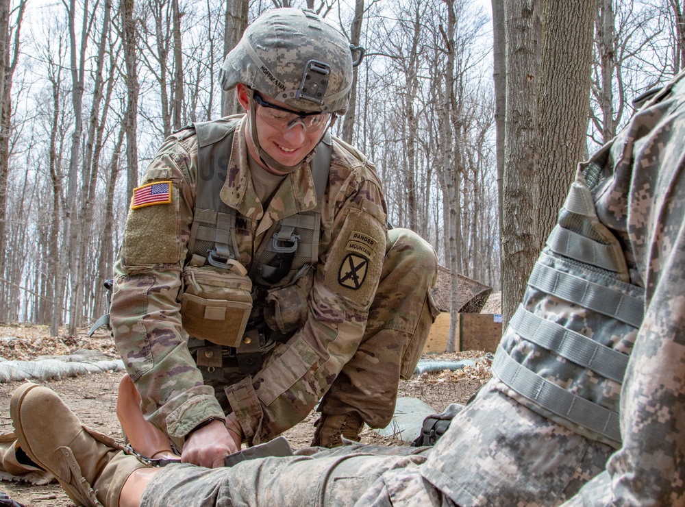 EIB Hopefuls Train at Fort Drum