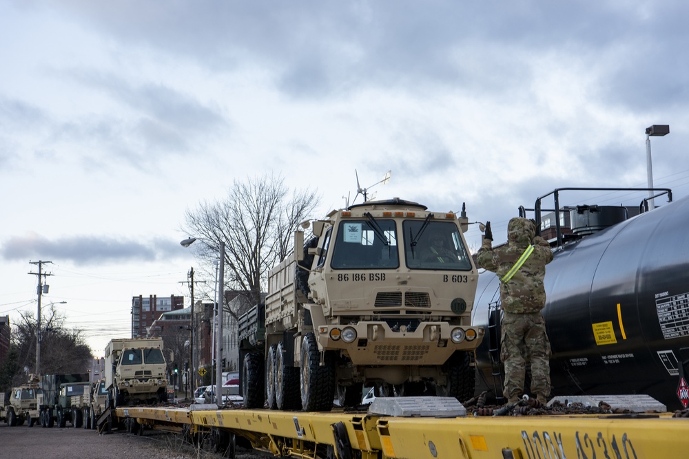 Rail Load Operations for JRTC