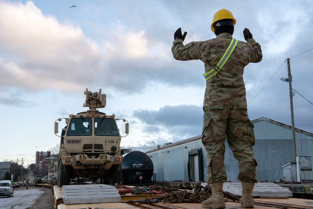 Rail Load Operations for JRTC