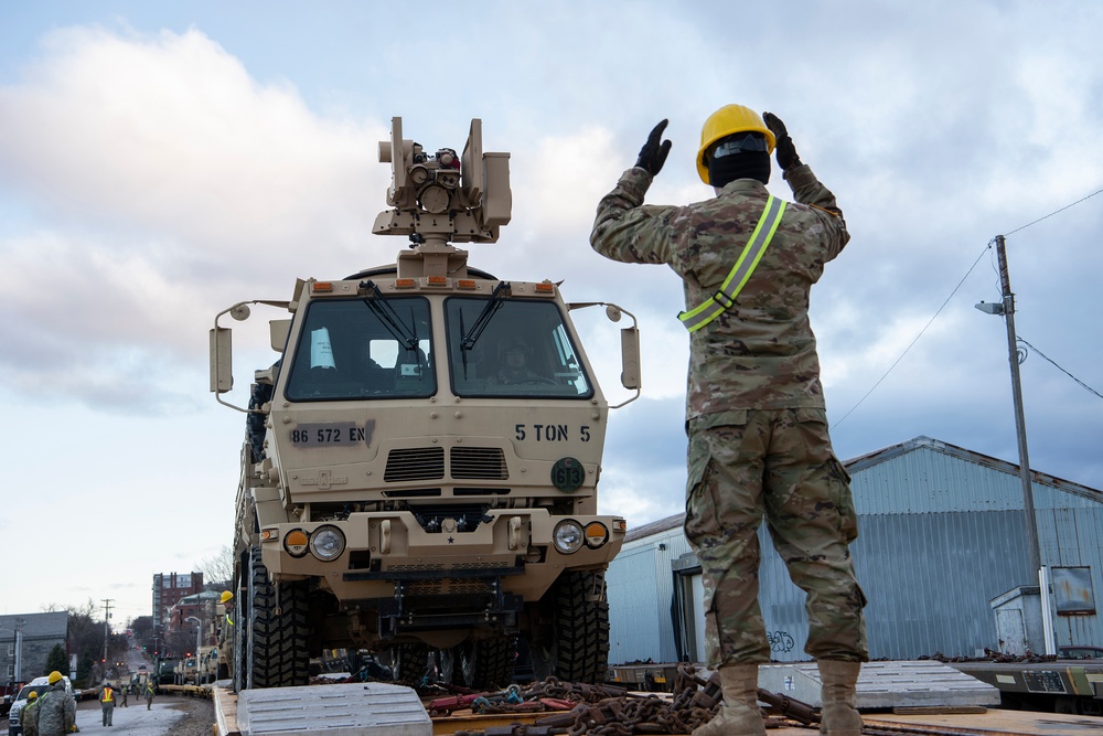 Rail Load Operations for JRTC