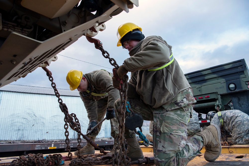 Rail Load Operations for JRTC