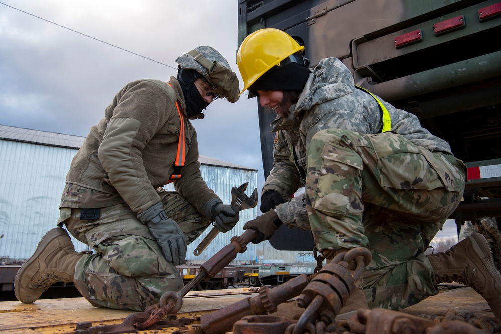 Rail Load Operations for JRTC