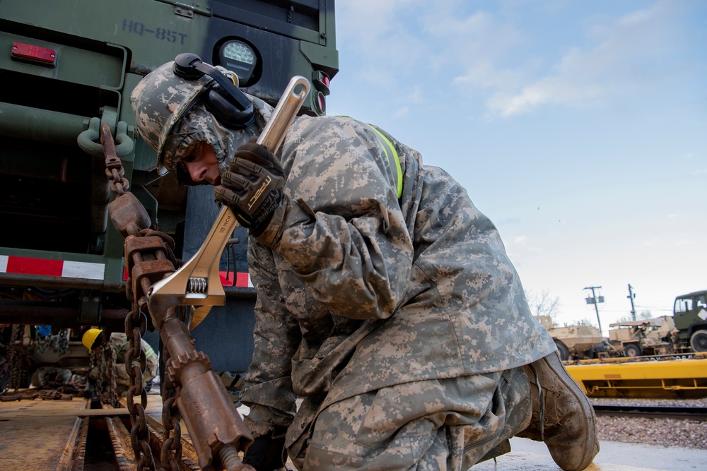 Rail Load Operations for JRTC