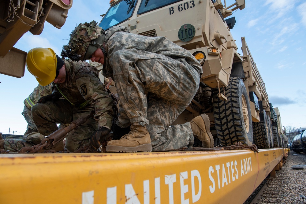 Rail Load Operations for JRTC