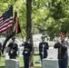Military Funeral Honors with Funeral Escort for U.S. Army Chaplain (Lt. Col.) Frank Brett in Section 2