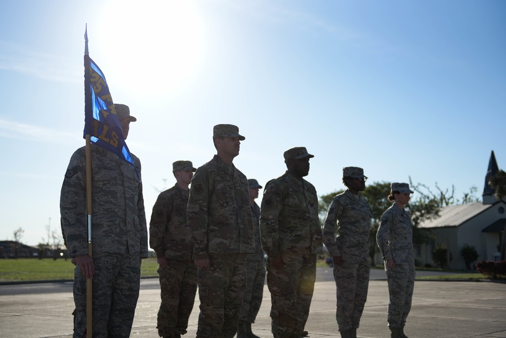 325th Fighter Wing Airmen Leadership Students Lift Tyndall AFB Installation Flag