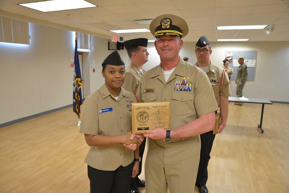 DVIDS Images Training Support Center Names Top Sailors and Civilians of the Quarter [Image 1