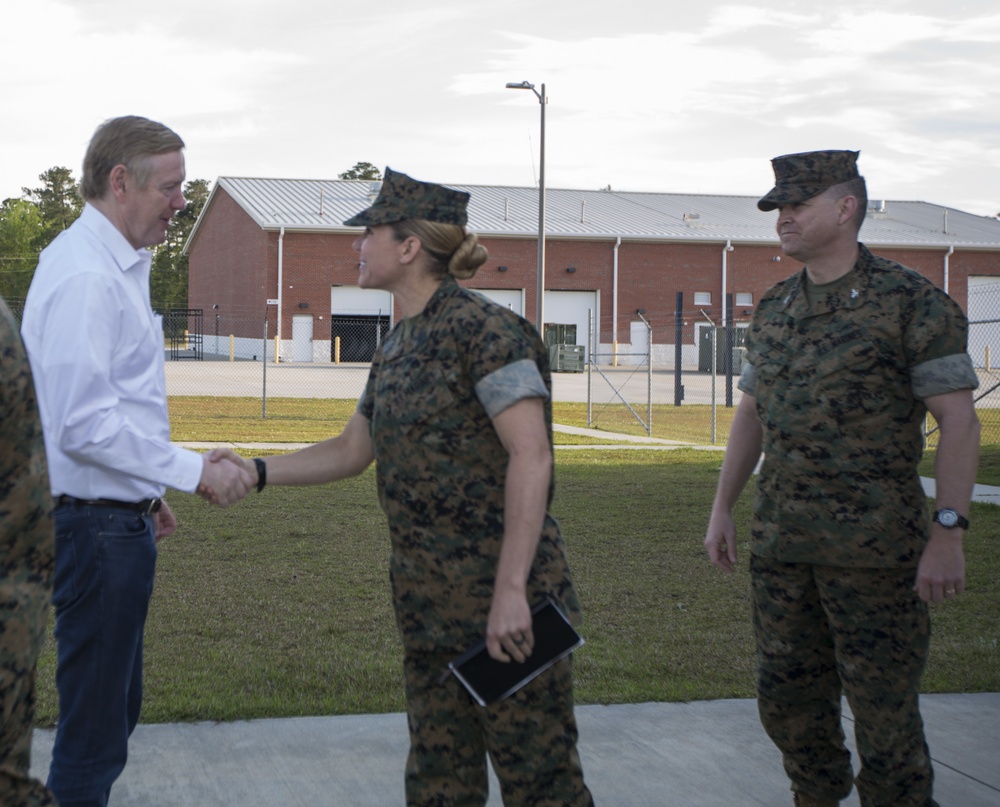Norwegian Ambassador, Kåre R. Aas Visits II MIG’s 2nd ANGLICO
