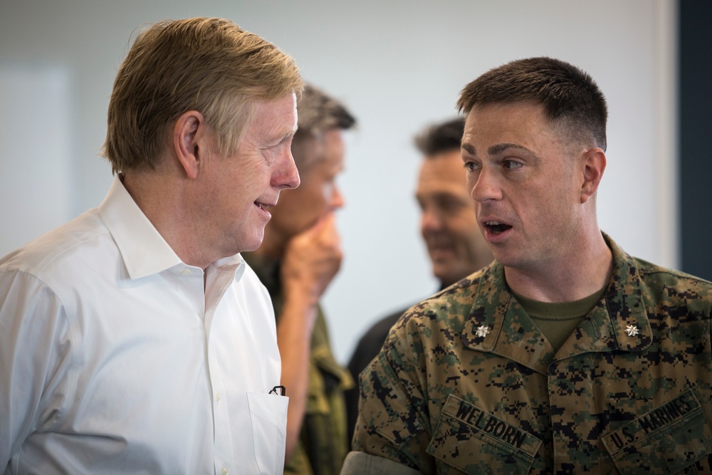 Norwegian Ambassador, Kåre R. Aas Visits II MIG’s 2nd ANGLICO