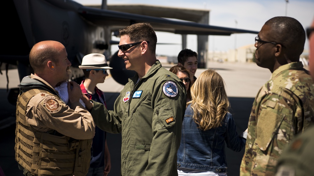 391st Fighter Squadron returns from deployment