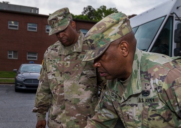 Signal Soldiers Practice Shooting Satellite