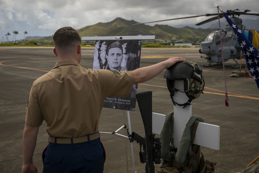 HMLA-367 memorial sends off fallen Hawaii Marine