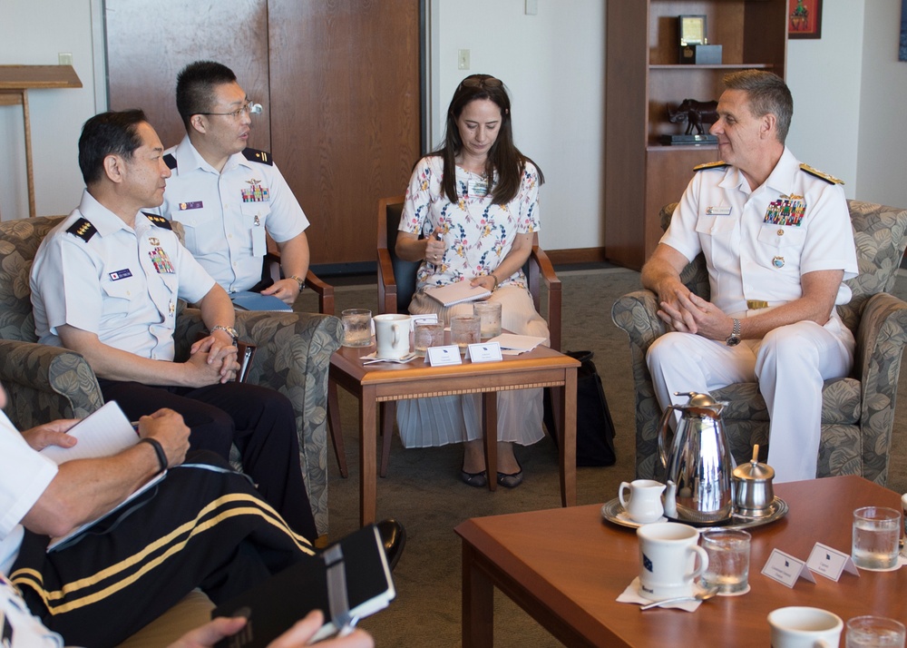 Chief of Staff of the Japan Self-Defense Forces visits USINDOPACOM