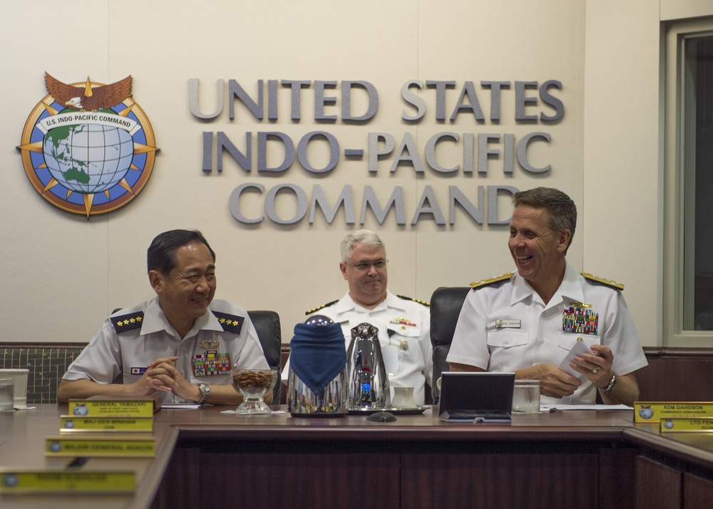 Chief of Staff of the Japan Self-Defense Forces visits USINDOPACOM