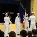 Members of the U.S. Navy Drill Team perform for students from Antilles Middle School on Fort Buchanan as a part of Navy Week Puerto Rico.