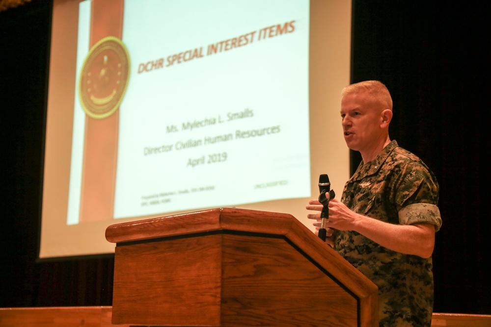 Camp Foster hosts WESTPAC Civilian Career Development Information Forum for Civilian Marines