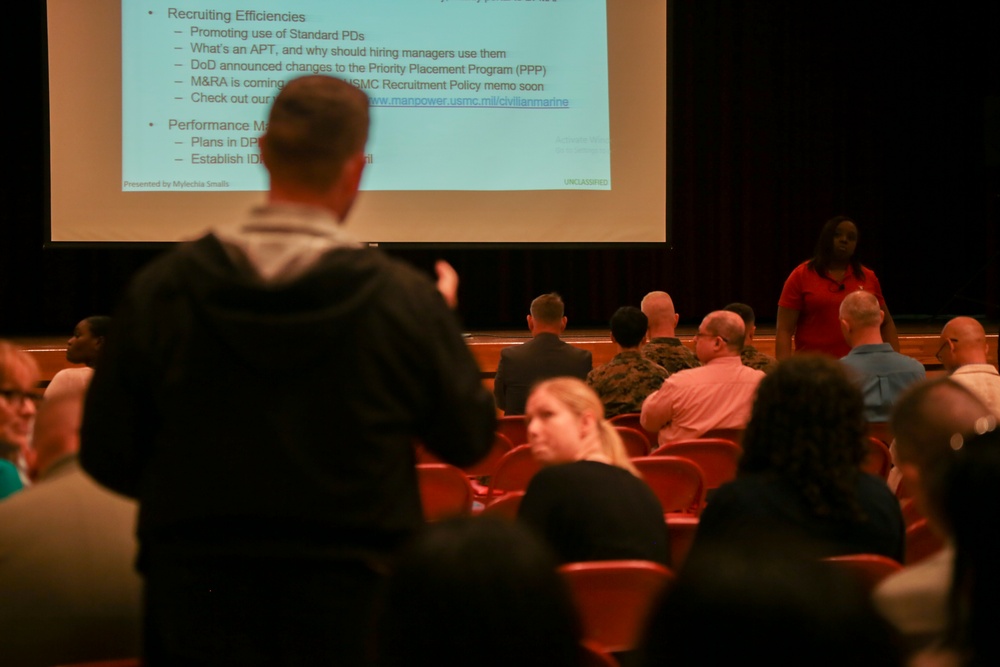 Camp Foster hosts WESTPAC Civilian Career Development Information Forum for Civilian Marines