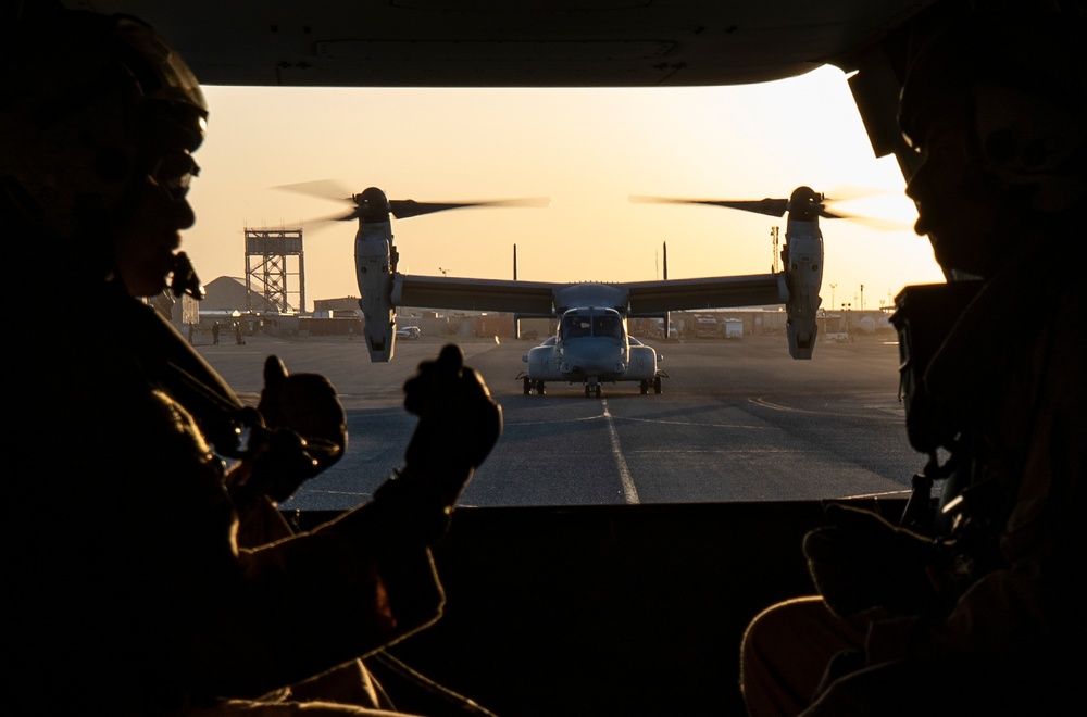 VMM-264 tail gun shoot