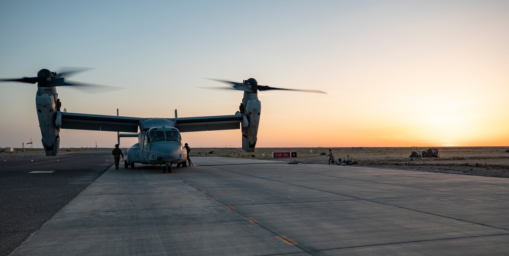 VMM-264 tail gun shoot