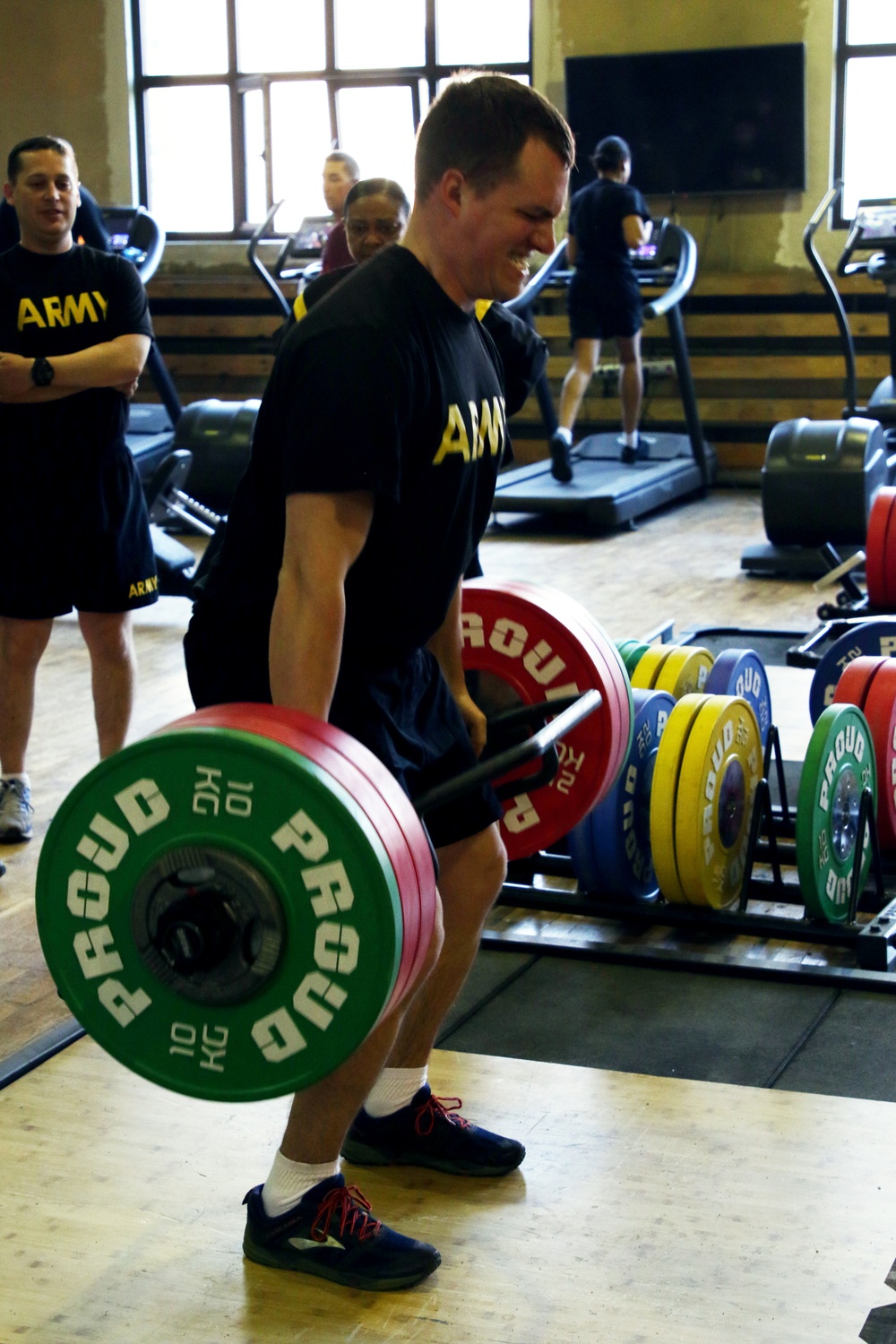 First ID Soldiers conduct ACFT in Poland