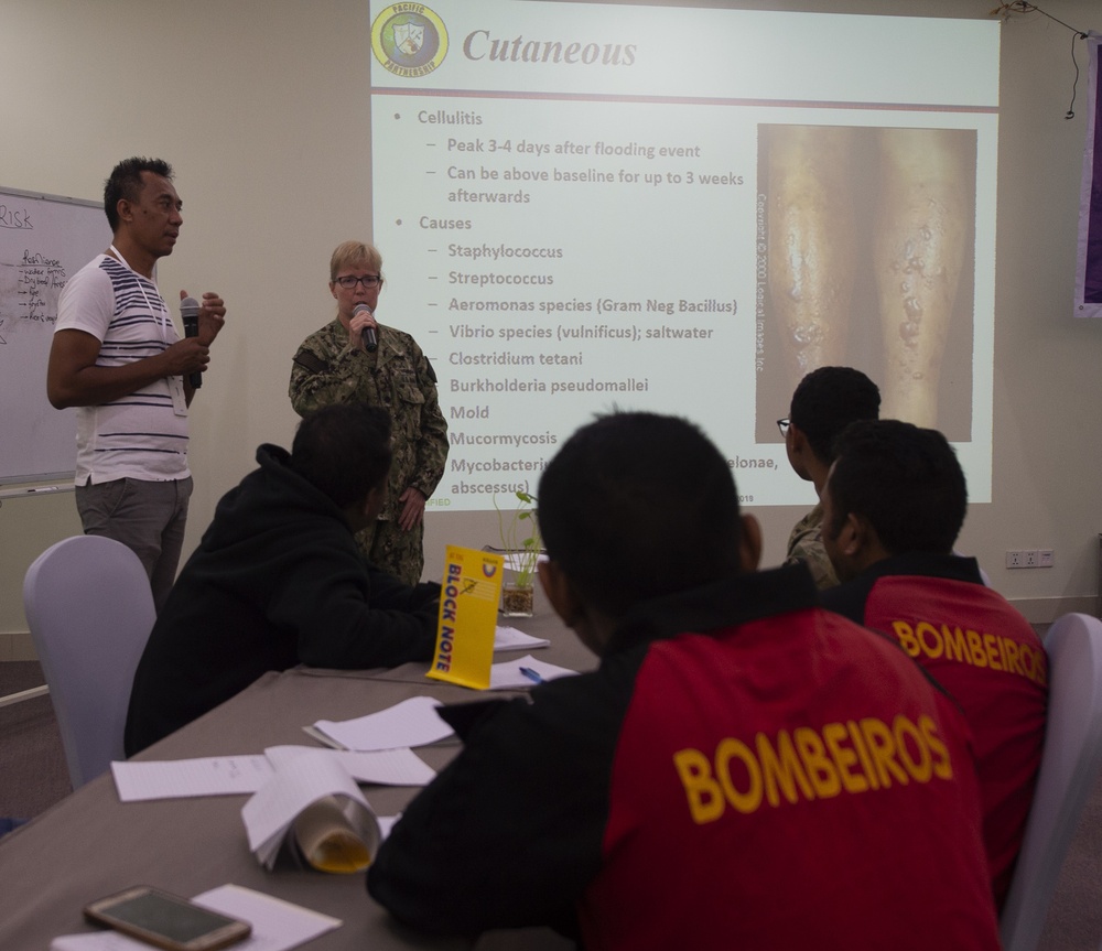 Pacific Partnership 2019 Timor-Leste: Disaster Preparedness Workshop