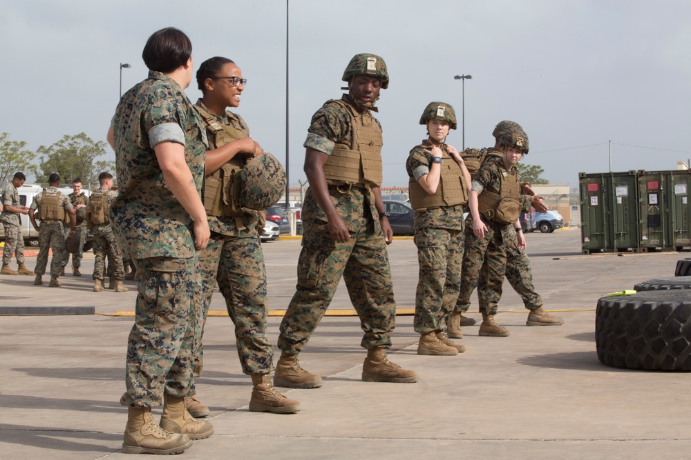 SPMAGTF-CR-AF 19.2 conducts patrolling training to remain vigilant