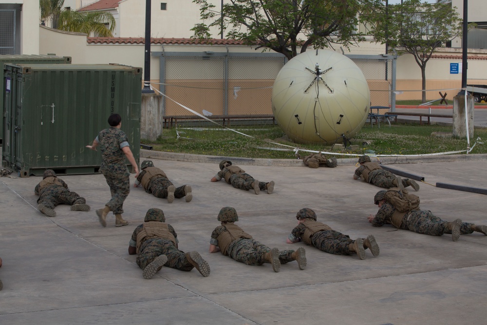 SPMAGTF-CR-AF 19.2 conducts patrolling training to remain vigilant