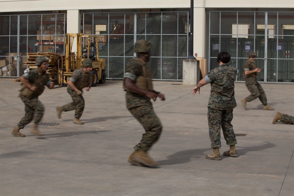 SPMAGTF-CR-AF 19.2 conducts patrolling training to remain vigilant