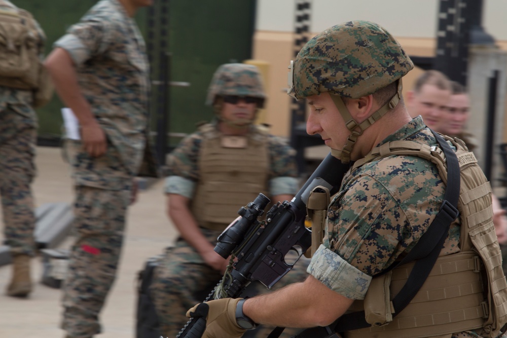 SPMAGTF-CR-AF 19.2 conducts patrolling training to remain vigilant