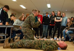 FAST Marines visit U.S. Embassy Vilnius