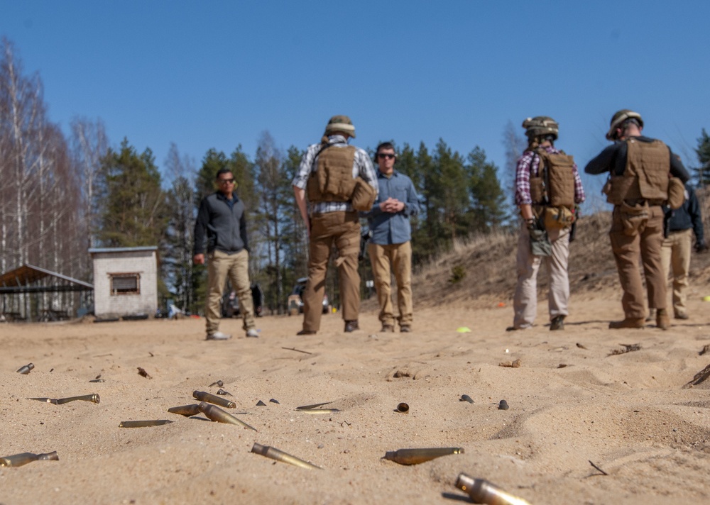 FAST Marines visit U.S. Embassy Vilnius