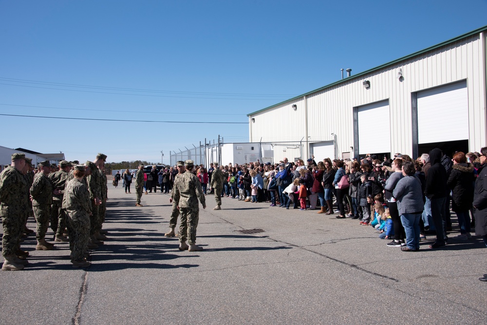 Coast Guard ​Port Security Unit 301​ Departure