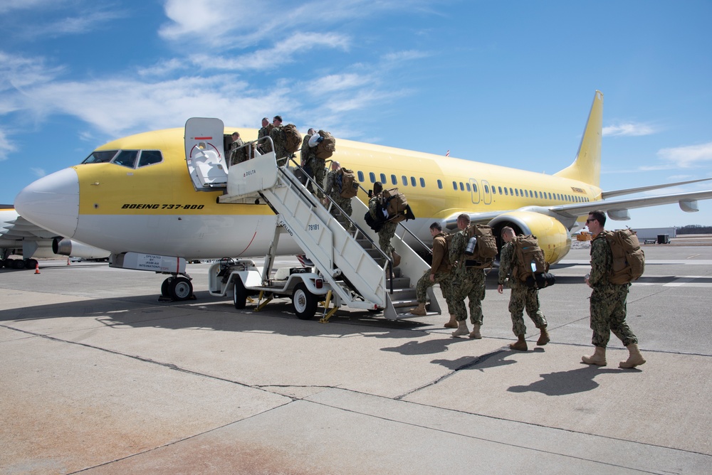 Coast Guard Port Security Unit 301 Departure