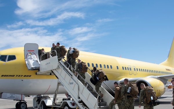Coast Guard Port Security Unit 301 Departure