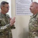 USARCENT Commander speaks with Soldier