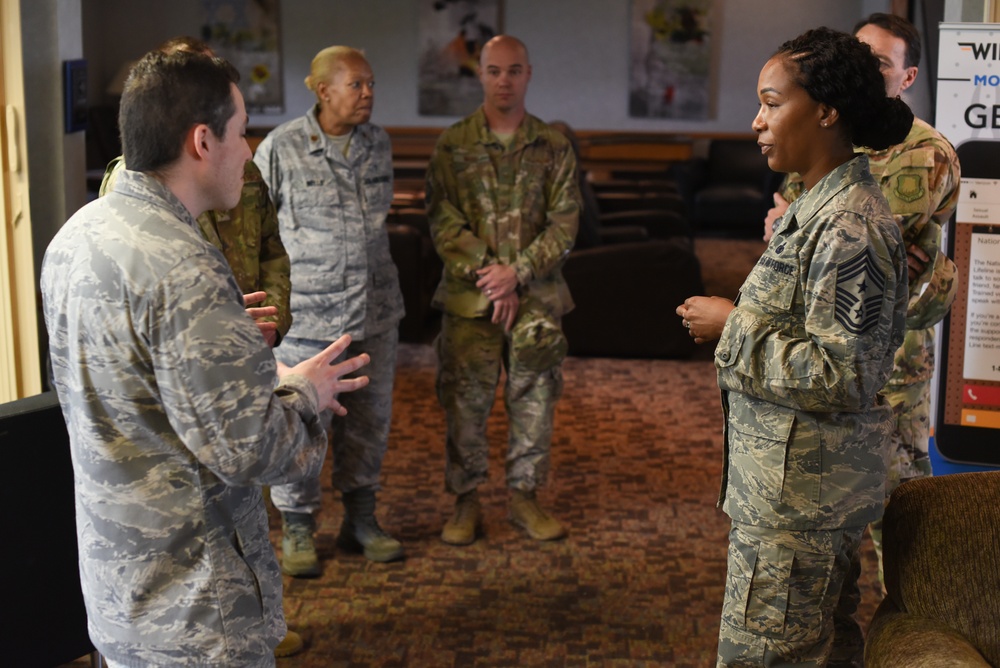 Chief Master Sgt. Royster Immersion